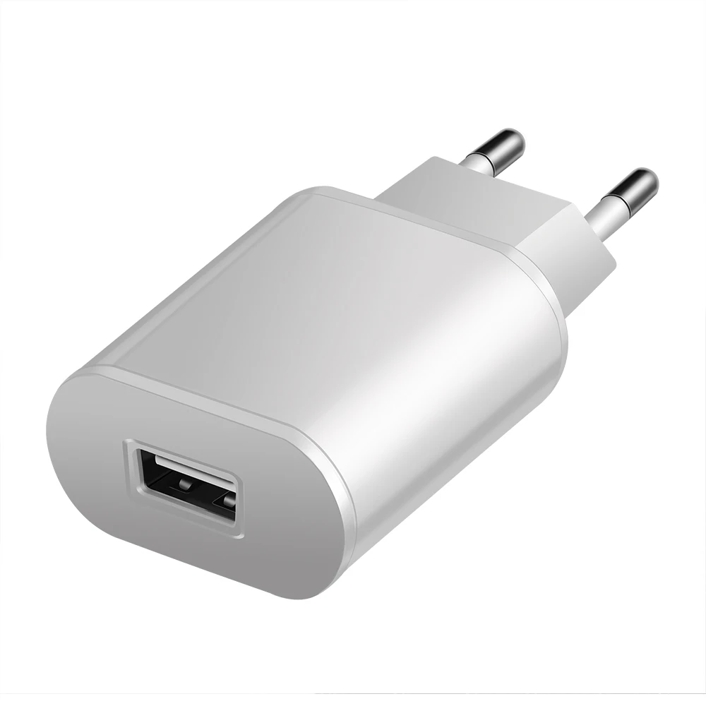 5V 2A EU Plug USB быстрое зарядное устройство мобильный телефон настенный адаптер питания для путешествий для iPhone 6 6s 7 8 Plus samsung S8 S7edge Xiaomi зарядное устройство - Тип штекера: Pure White 1 Port