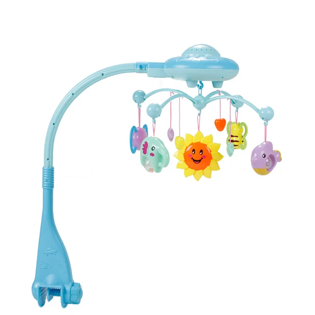 Baby Toy Bed Bell Music Mobile Crib Bell Bed Ring Hanging Rotate Bell