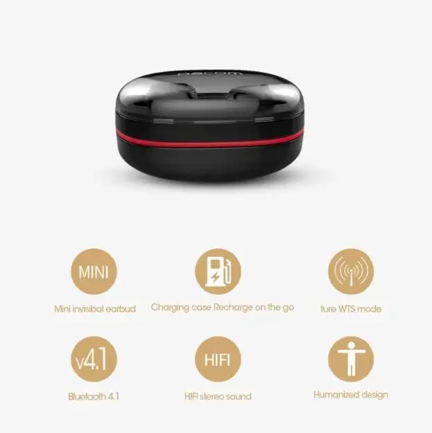 DACOM K6H /K6H PRO Наушники вкладыши TWS True Wireless Bluetooth наушники мини невидимый в ухе