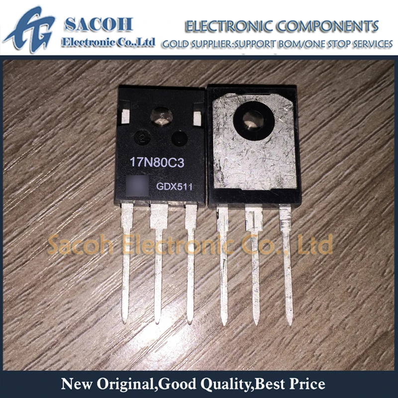 

New Original 5PCS/Lot SPW17N80C3 17N80C3 OR SPP17N80C3 OR SPA17N80C3 17N80 TO-247 17A 800V Power MOSFET Transistor