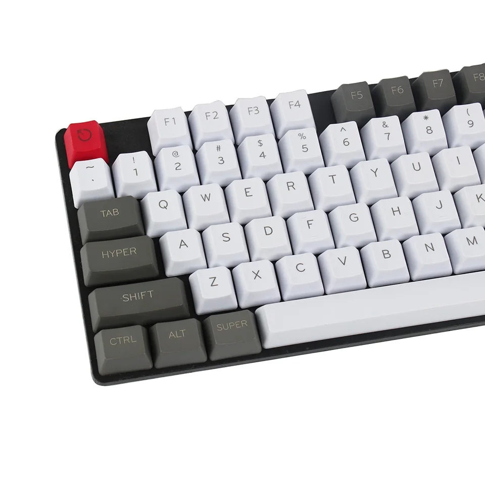 YMDK заказной 61 87 104 ANSI набор ключей OEM профиль толстый PBT Keycap подходит для Cherry MX переключатели Механическая игровая клавиатура