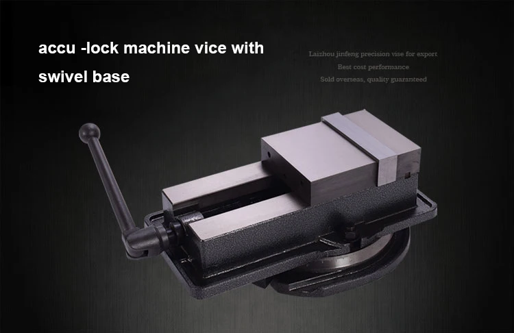 

QM100 4" Accu-lock machine vice with swivel base , table vise , machine vice