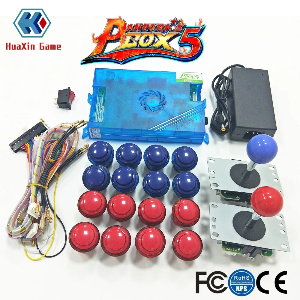 2 игрока аркадный джойстик Mame и оригинальный набор Pandora Box 5 Home Edition 960 в 1