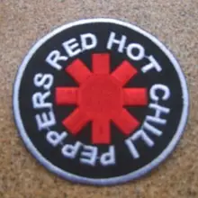 Chili peppers музыкальная группа панк Рок вышитые новые железные на и нашивка на одежду тяжелый металл пользовательский дизайн патч доступны