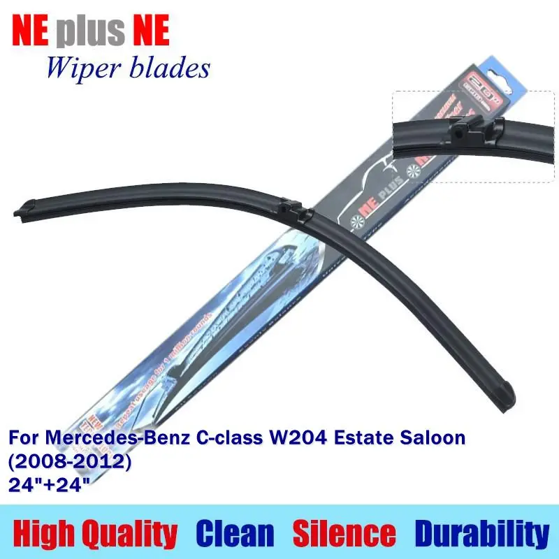 Wiper blades for Mercedes Benz C class W204 Estate Saloon(2008 2012) 24