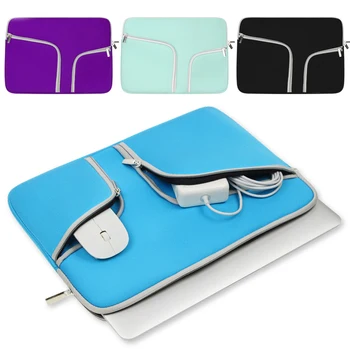 

YWVAK Double mouth Laptop bag Sleeve Cover Case For Macbook Pro Air Retina 11 13 15 Mac book 13.3 inch