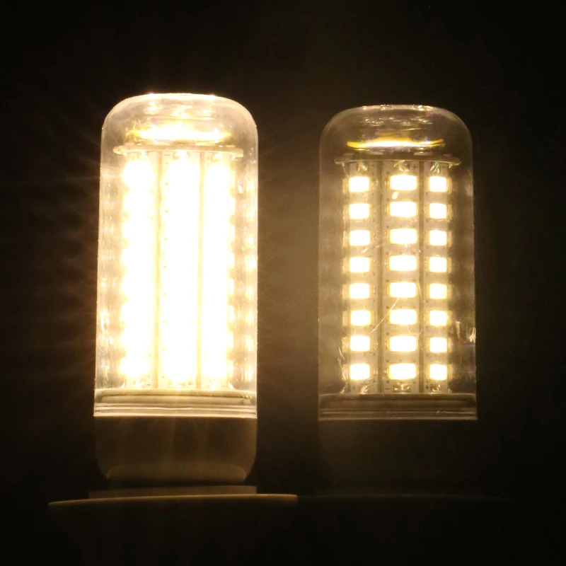 E27 E14 Светодиодный лампа Кукуруза 220 240 V SMD 5730 СВЕТОДИОДНЫЙ Свет 24 48 69 72