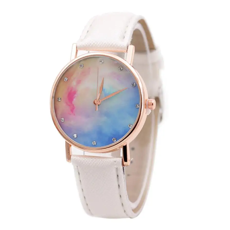 

HOT sale ladies designer watches luxury watch women Fashion Star Series Lady Wristwatch Leather Band Analog Watch relojes mujer