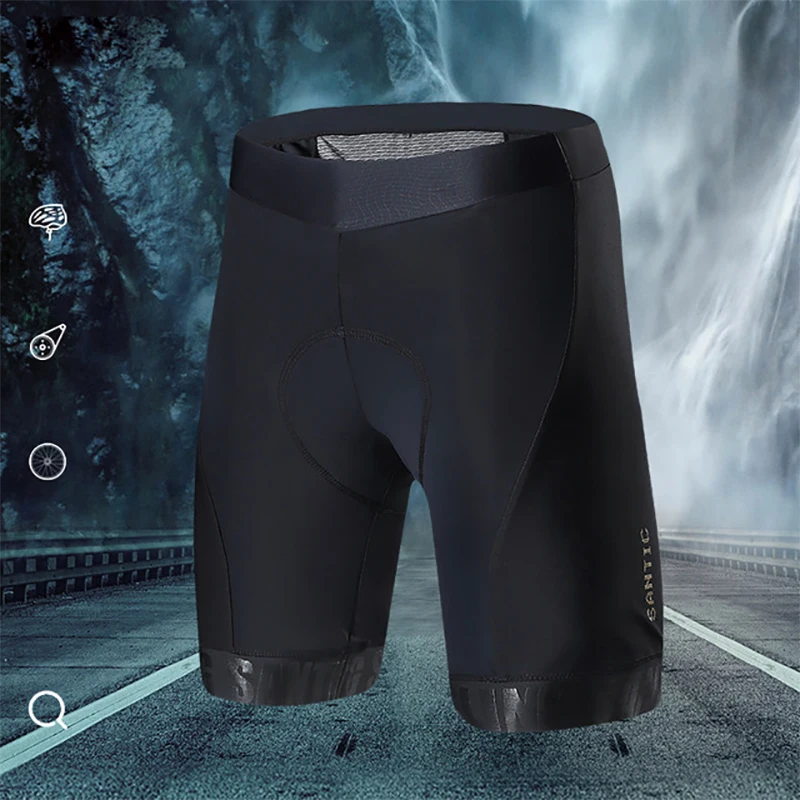 

Santic Pro Troy Lee Designs Mens Cycling Shorts Black MTB Shorts Fietsbroek Downhill Bike Culotte Ciclismo Hombre M7C05084
