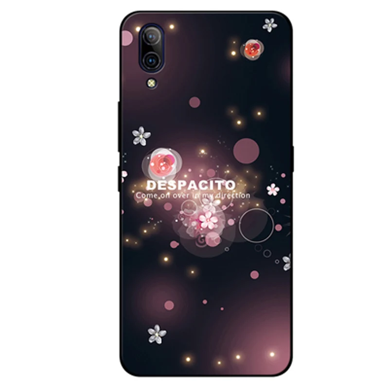 Чехол 6 41 дюйма для vivo V11 мягкая задняя крышка из ТПУ с рисунком мультфильма V 11