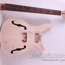 ОДИН Незаконченный электрогитара шеи головы и тела розового дерева грифа F держать