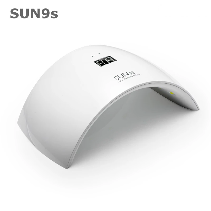 secador de unas led sun9s 9c 24w lampara ultravioleta profesional lampara led para nailsdryer lampara de unas cura todos los geles luz uv secador de