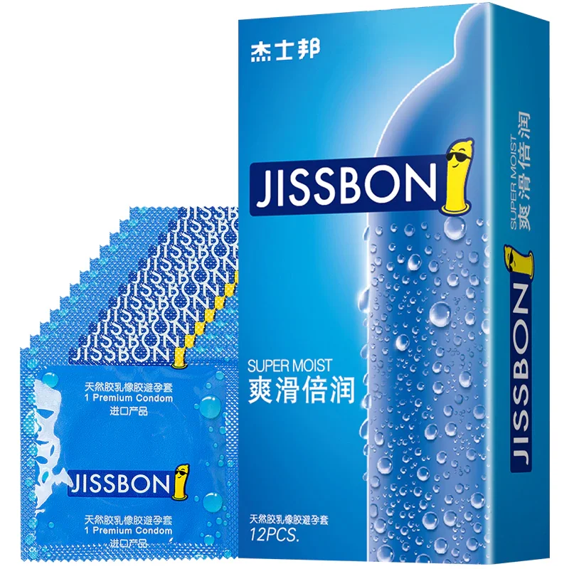 Jissbon супер smoist презерватив для взрослых секс для задержки эякуляции с дополнительной смазкой удовольствие feelling женские презервативы