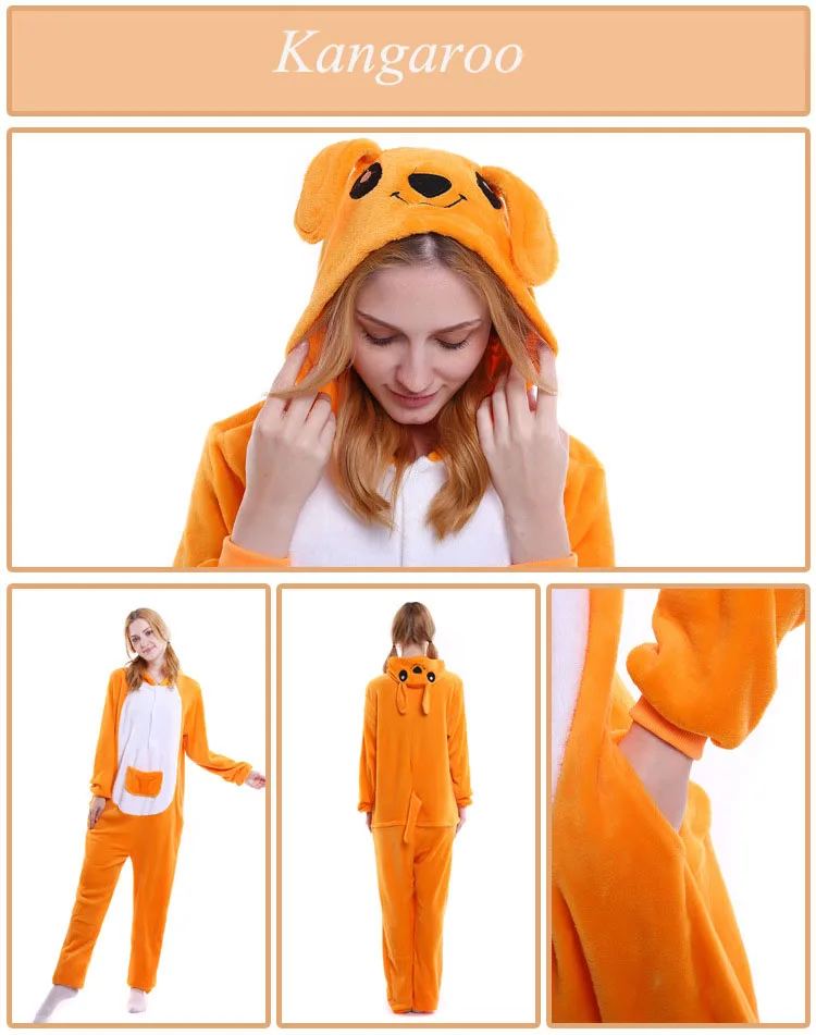 kangaroo adult onesie kigurumi for women