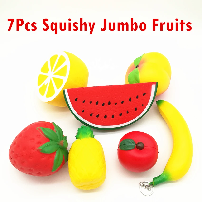 jumbo squishy fruit