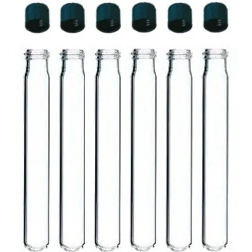 

25pcs 7ml Screw Top Glass Serological Test Tube13x100 mm Screw Cap With Silicon Rubber Liners Autoclavable, All Size in Store