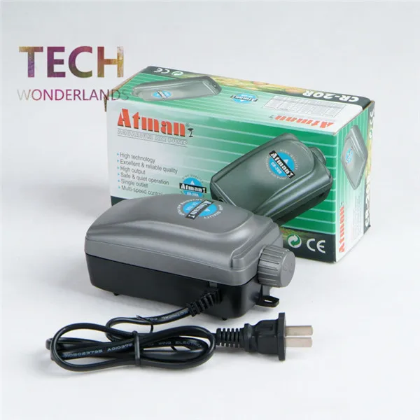 High quality aquarium air pump fish tank increasing oxygen pump ultra silent adjustable flow two
