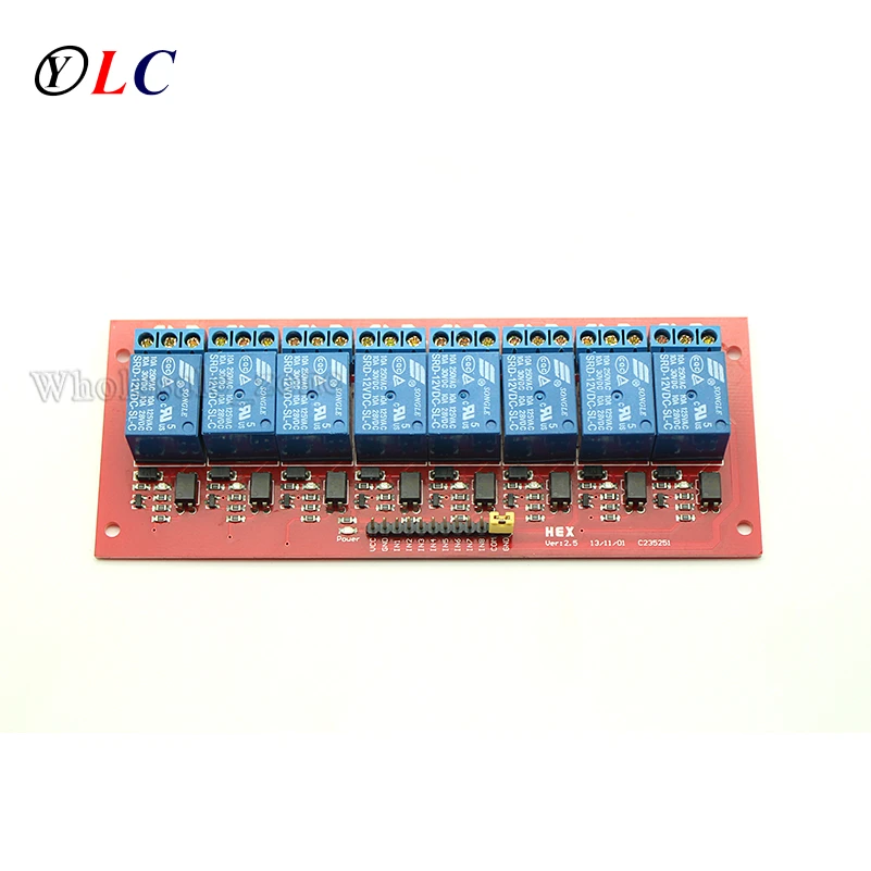 

With Optocoupler 12V 8 Channel Relay Control Panel PLC Relay Module Board for arduino NEW