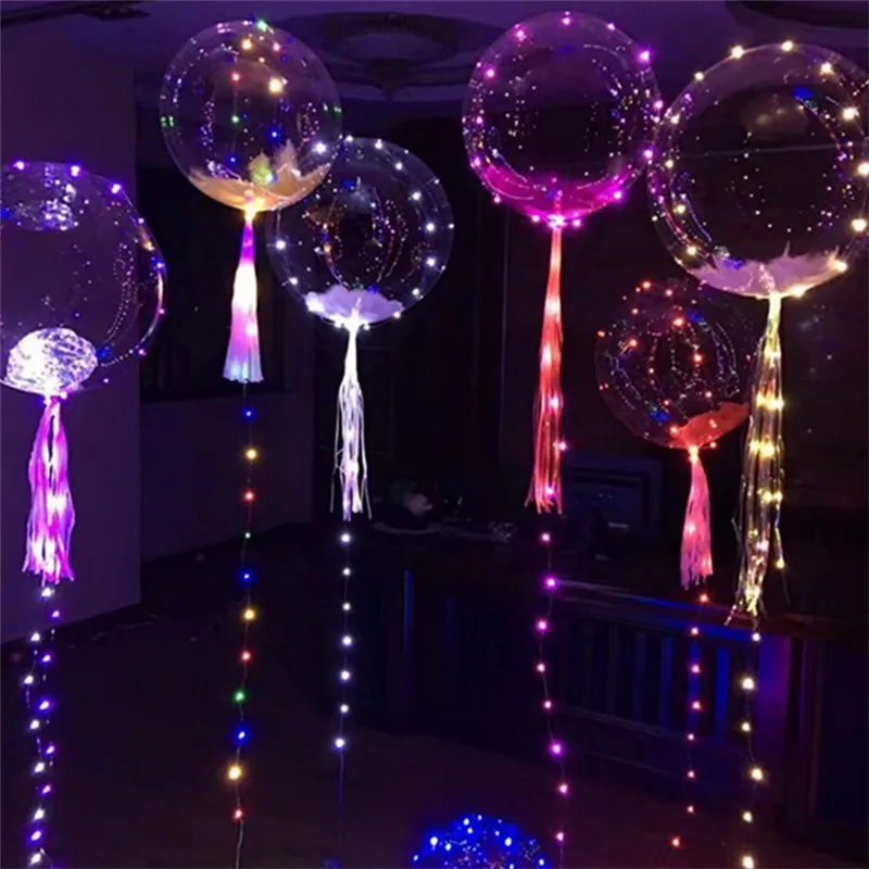 Светящиеся игрушки прозрачный шар-шар светящийся светильник ПВХ декоративный шар для внутреннего бара KTV вечерние декоративные шары