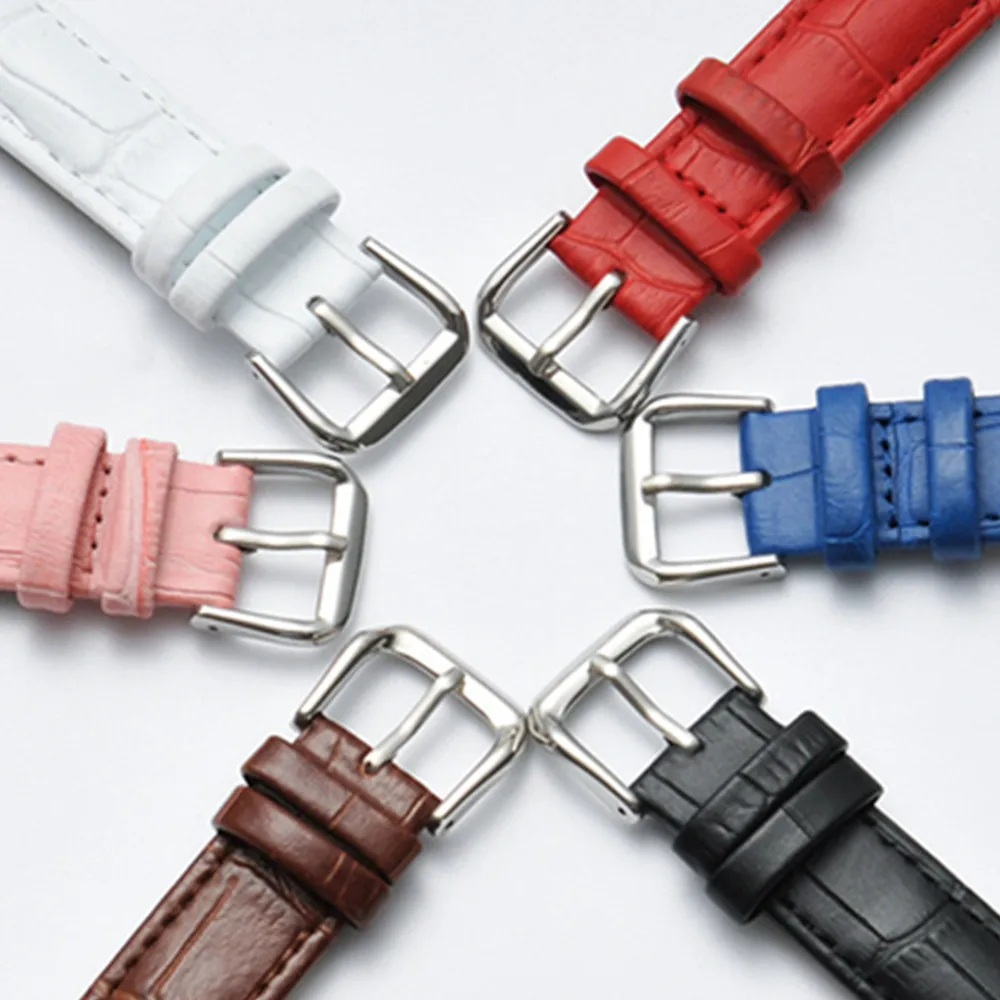 

High Quality Wrist Bracelet Belt Watchbands Genuine Leather Strap Watch Band 10 12 14 16 18 20 22 24mm Watch Accessories