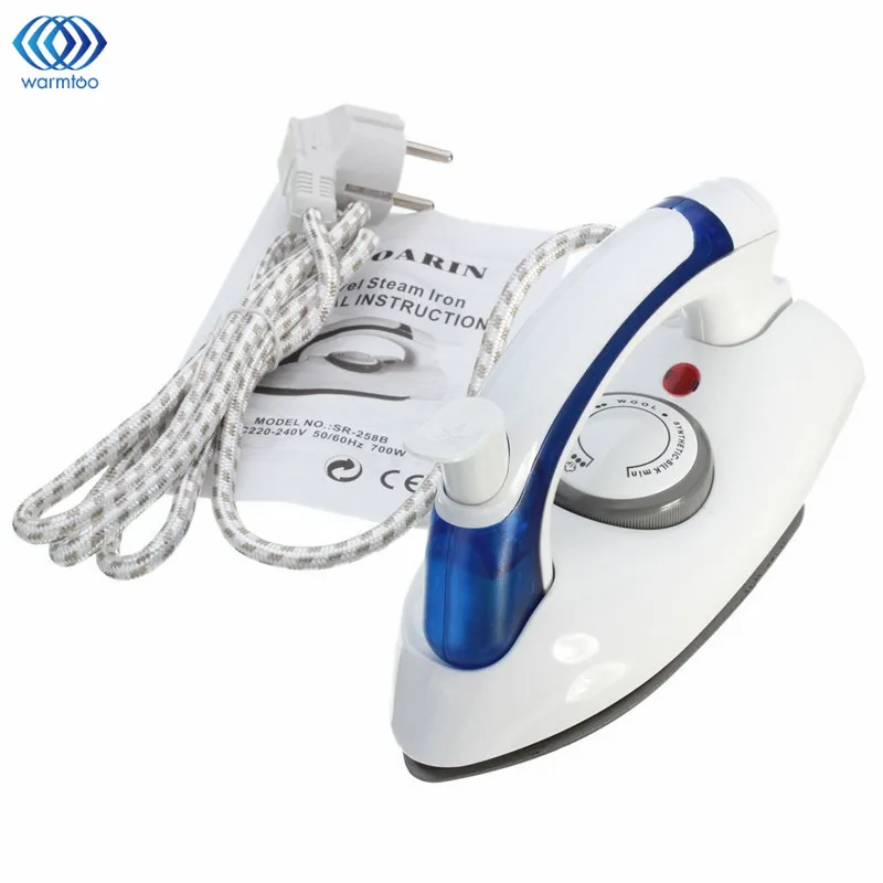 

Handheld Steam Electric Iron Foldable Temperature Control Dual Voltage 700W 220V Household Travel Iron EU plug