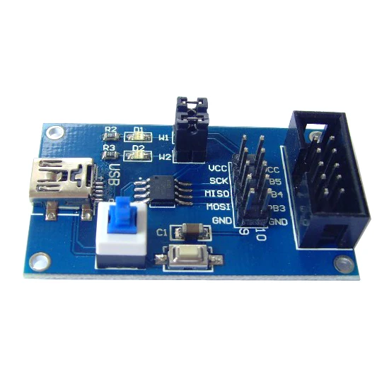 1 шт. ATtiny13 AVR макетная плата основная минимальная система|Детали и аксессуары для