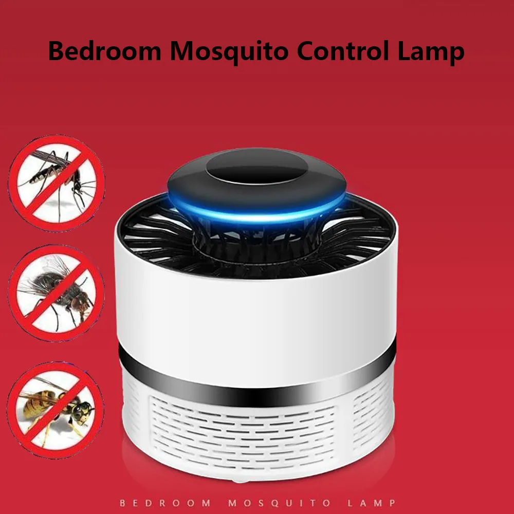 Летняя антимоскитная лампа для детской спальни антимоскитная лампа 5 Вт USB умная оптически управляемая лампа для уничтожения насекомых
