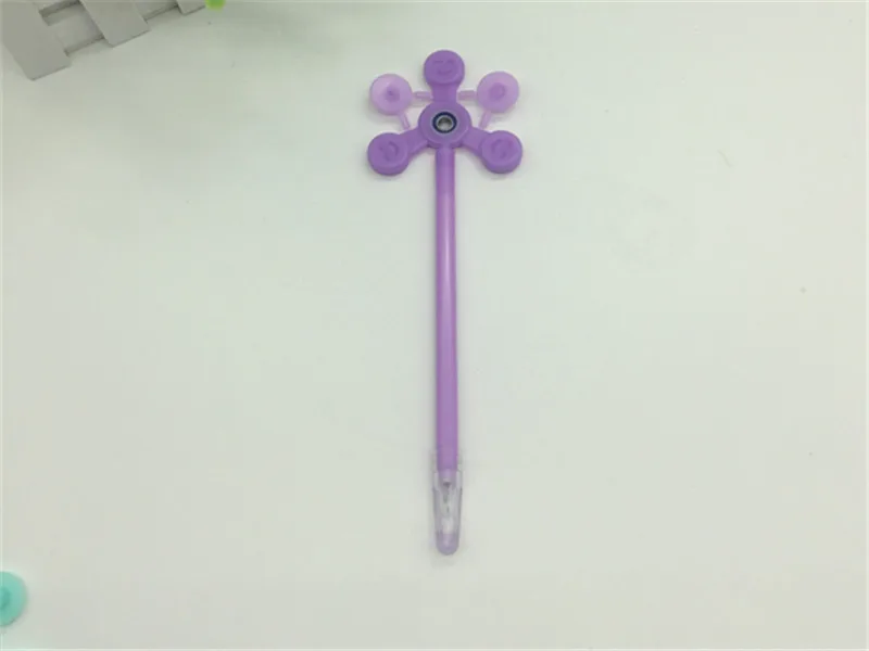 12 шт./1 коробка ручной Непоседа цветок spinner kawaii ручка игрушка 22,5 см дети Знак spincube пространство палец