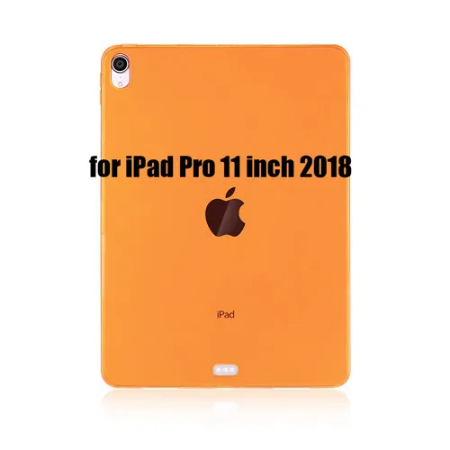 Прозрачный чехол для iPad Pro 12,9 чехол, GOLP ультра тонкий мягкий ТПУ чехол для iPad Pro 11 чехол - Цвет: 1-11