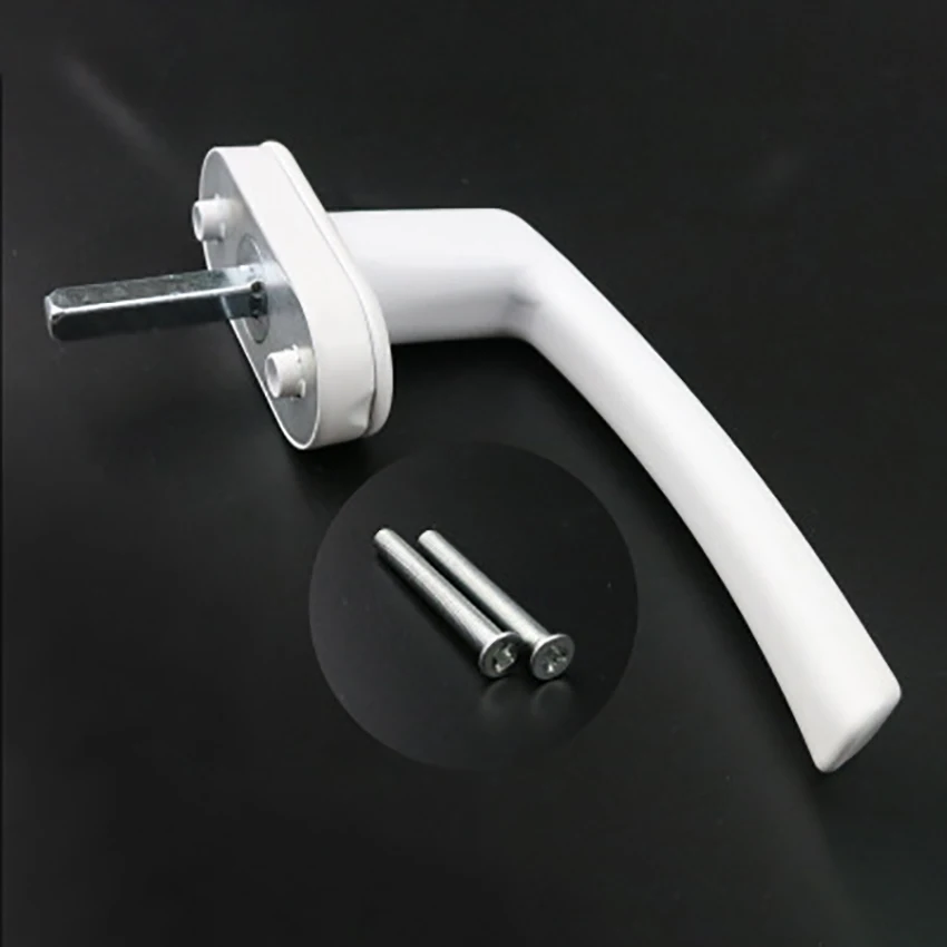 

Zinc Alloy Window Drive Lock Handle Home Durable Replacement Hardware Inside Sliding Casement Rotating Handles