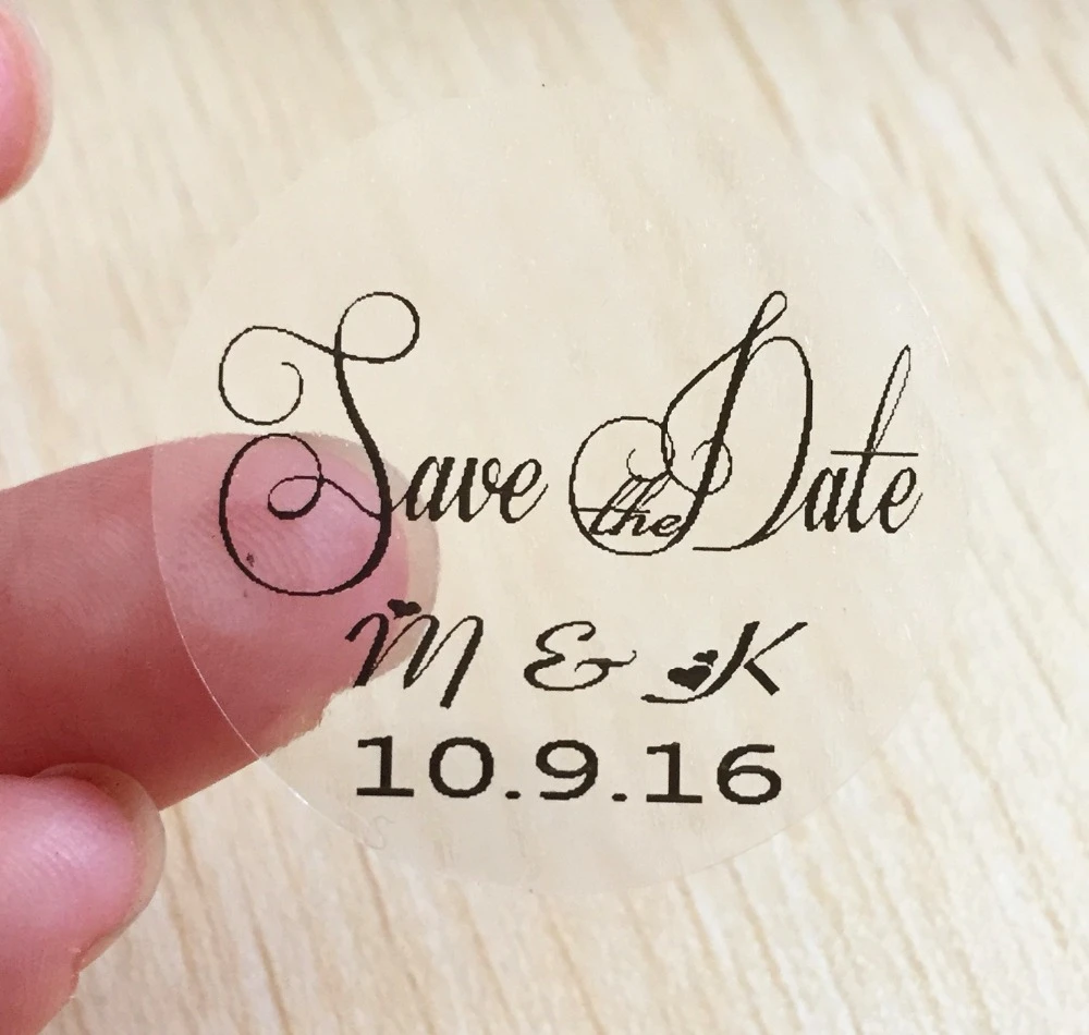 1 Pieces 3cm Customize Personalized Wedding Birthday Baby Shower Thank You Invitation Envelope Sticker Save The Date Seals Sticker Wall Envelopes Bulkstickers Money Aliexpress