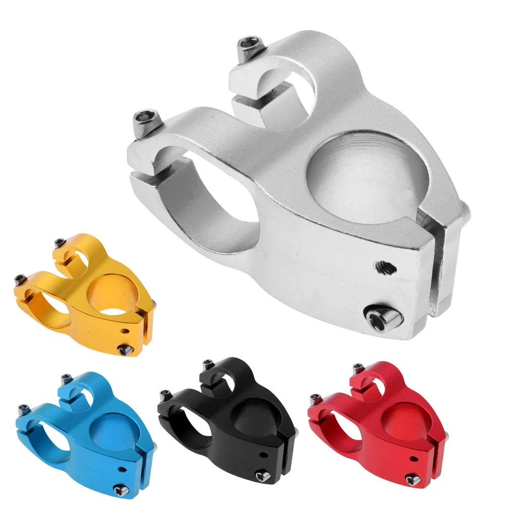 

Lightweight Mountain Road Bike Hollowed Short Bar Stem RiserBicycle Parts for 1-1/8 Steer Tube 31.8mm Handlebar 5 Colors