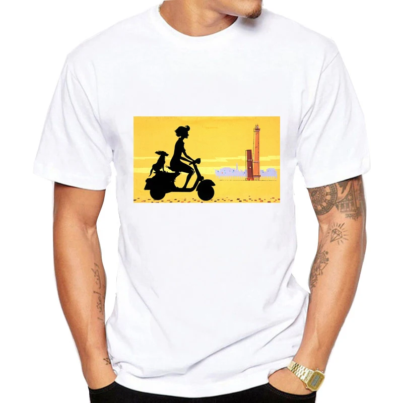 

2018 fashion vespa motorcycle scooter orange Men T-shirts gts helmet 300 200 125 super male t shirts Father's Day Custom tshirt