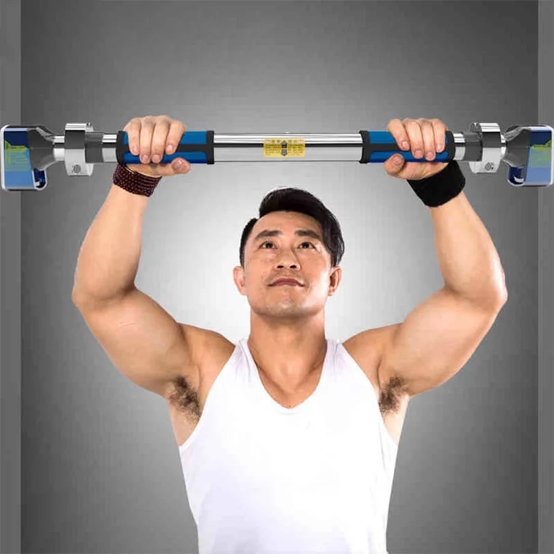 

Horizontal bars door 2017 new reversal-proof anti-skidding Pull Up Bar wall Home stainless Steel Chin Up Bar Fitness Equipment