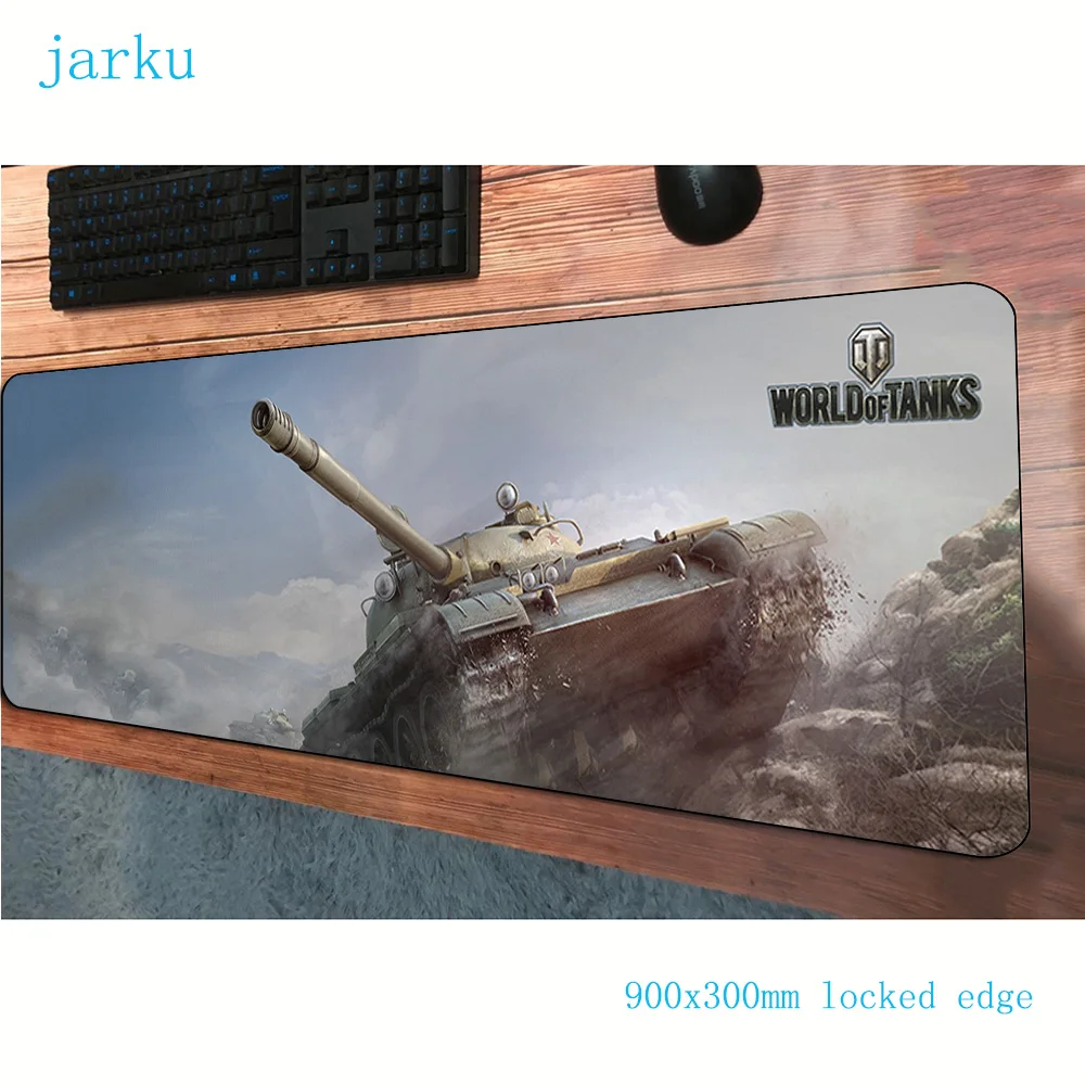 Коврик для мыши world of tanks 900x300 мм коврик компьютерной с HD рисунком игровые