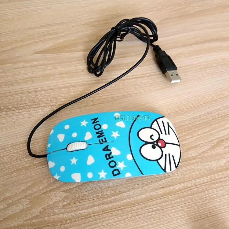 Maorong trading Doraemon usb Проводная клавиатура и мышь тонкий стильная футболка с изображением персонажей видеоигр cat клавиатура Doraemon и мышь комбо