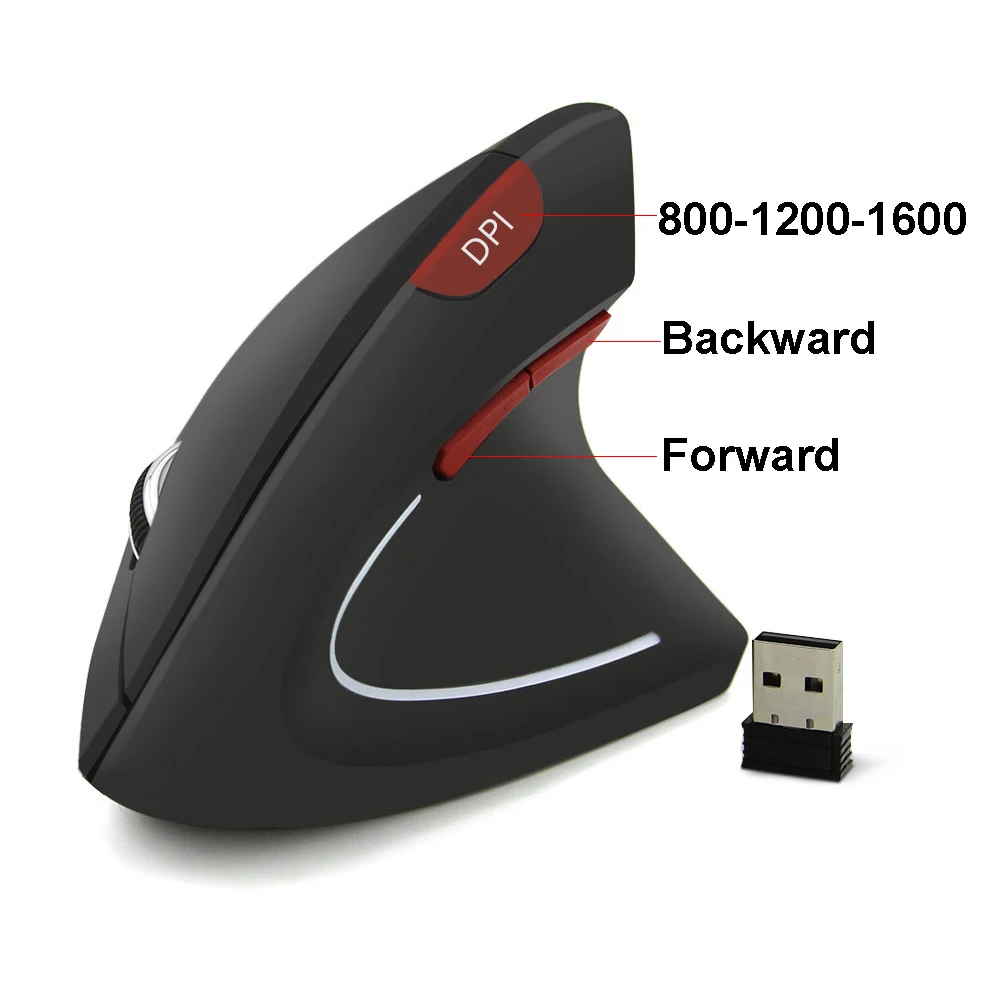 5th-gen wireless vertical mouse