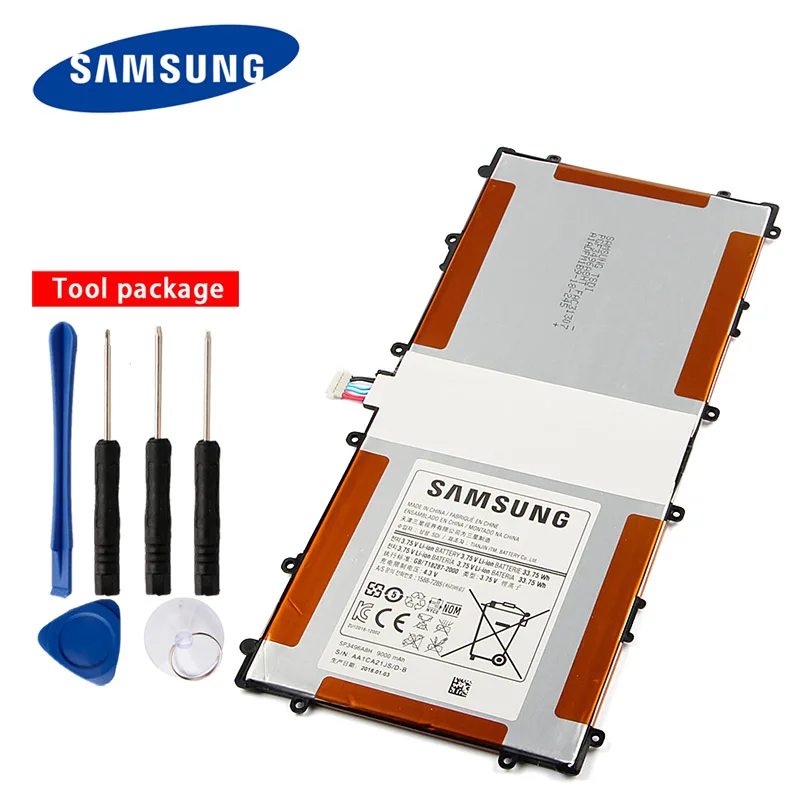 Original Samsung High Quality SP3496A8H Battery For Google Nexus 10 HA32ARB GT-P8110 9000mAh | Мобильные телефоны и