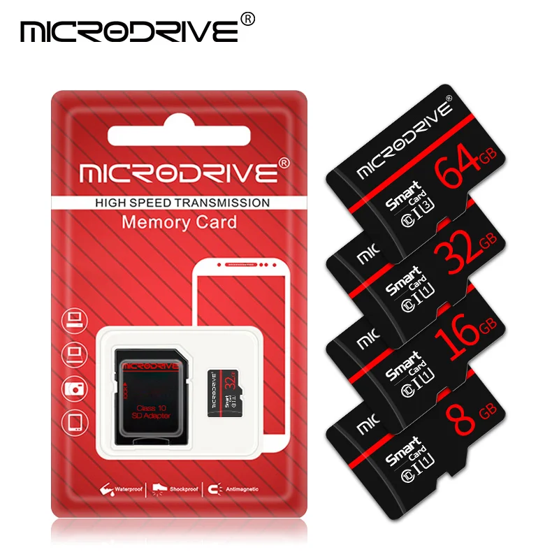 Самая низкая цена ass10 карта памяти 128gb 64gb 32gb cartao de memoria 16gb 8gb 4gb micro sd карта 256gb flash usb mini tf-карты