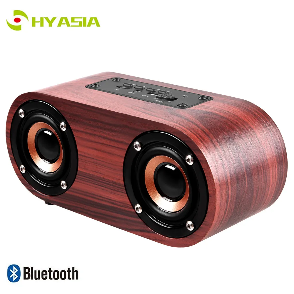

HYASIA Portable Wireless Bluetooth Speaker AUX Subwoofer Music Sound Box Bluetooth 4.2 Support Tf For Mobile Phone Tablet Pc Mp3