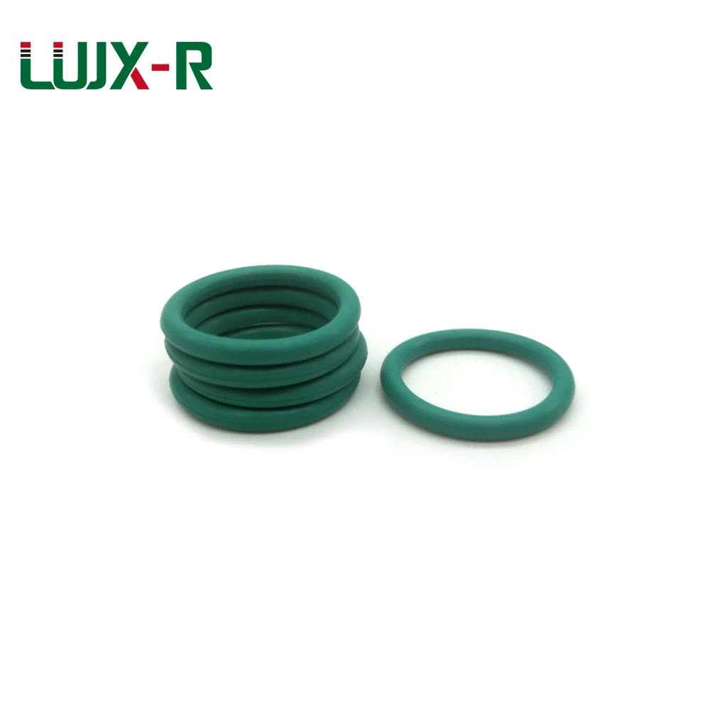 LUJX R 5pcs Liner O Ring 1.9mm Sealing O Ring Seal Viton Green Car