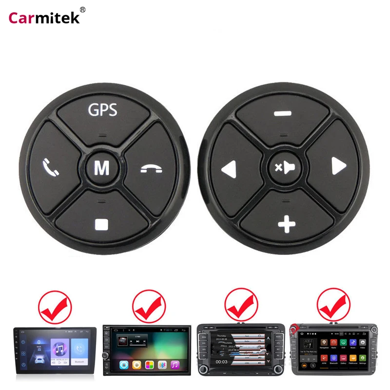 

Car multimedia remote control car DVD MP5 Android player wireless remote control Steering wheel multi-function remote controller