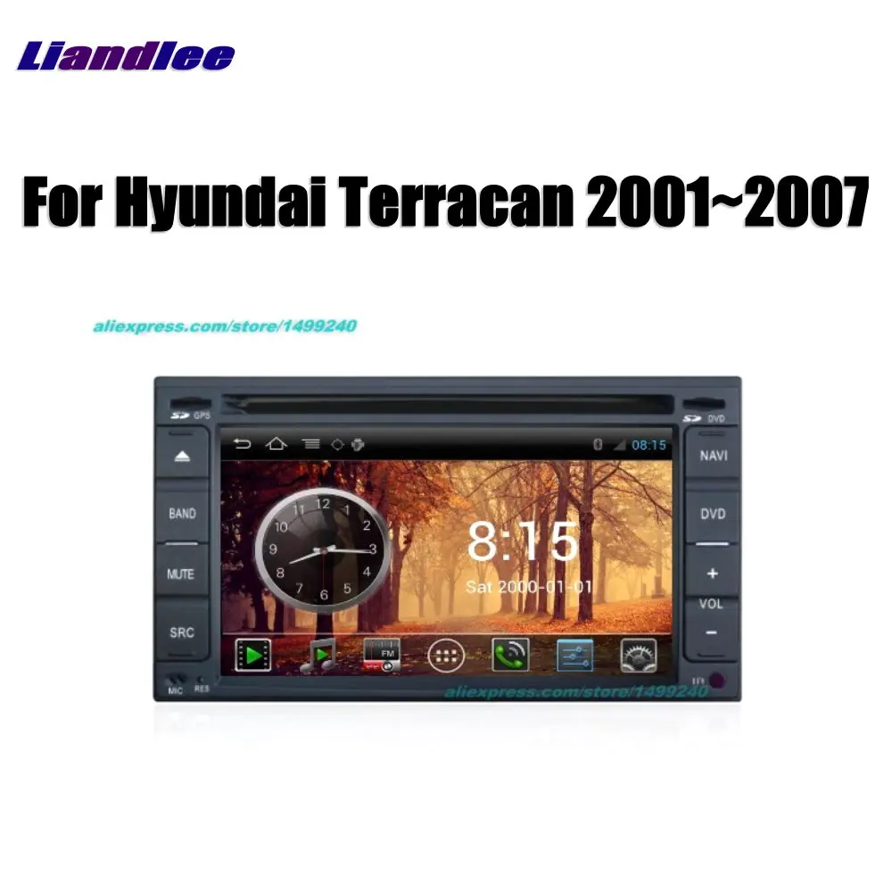 

Liandlee 2 din Car Android For Hyundai Terracan 2001~2007 Radio GPS Maps Map Navigation player HD Screen BT WIFI Media System