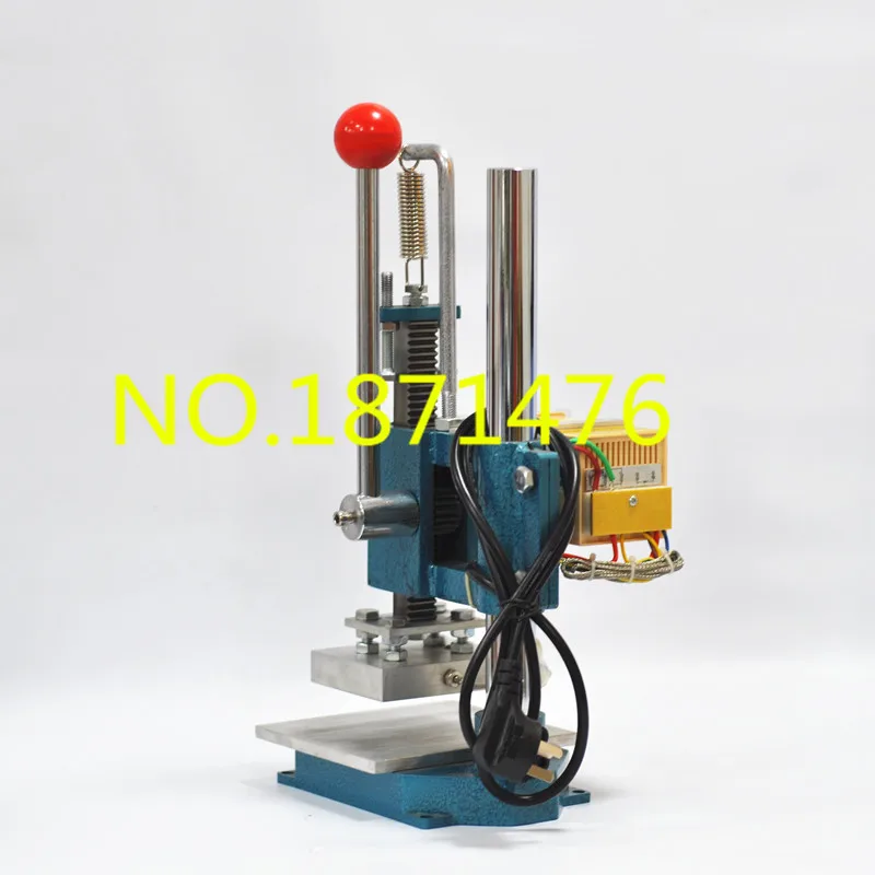 Manual Hot Foil Stamping Machine Leather Printer Creasing Machine