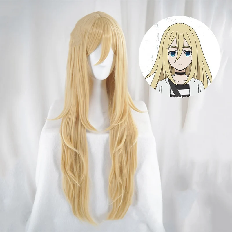

Angels of Death Cosplay Wig Rachel Gardner Ray Long Synthetic Hair for Adult