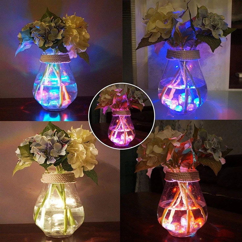 Погружной светодиодный светильник RGB для бассейна на аккумуляторах