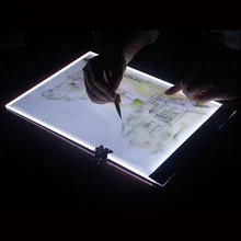 A4 светодиодный Мультфильм свет планшет зарядка через usb оригиналодержателя Свет стола алмазная живопись инструменты для шитья вышивка аксессуары