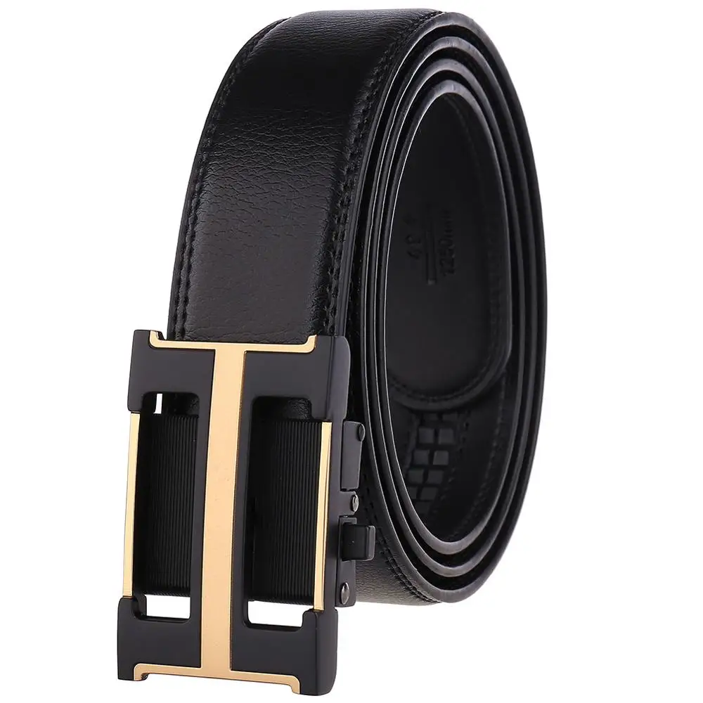 

H Designer Belts Men Quality Automatic Buckle Genuine Leather Belts for Men Male Black Men's Belts Fashion Luxury Waist Strap