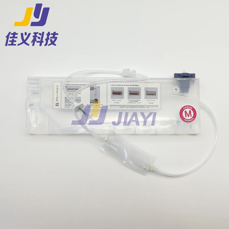 잉크 백 및 바늘이 있는 CISS 리필 잉크 카트리지, 미마키 JV300 잉크젯 솔벤트 프린터, 좋은 가격, 팩당 4 개, 220ml