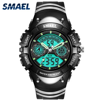 

Fashion Smael Top Brand Children Watches Led Digital Quartz Watch Boy Girl Student 30m Waterproof Wristwatches For Kids Gift